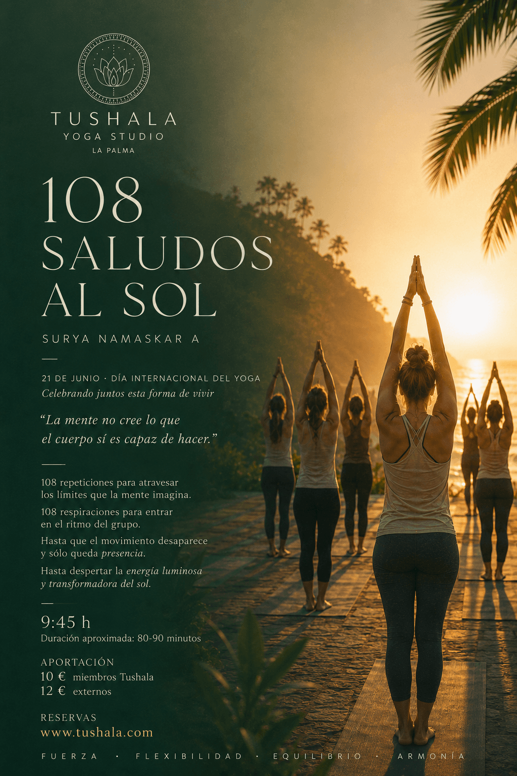 108 Saludos al Sol ☀️