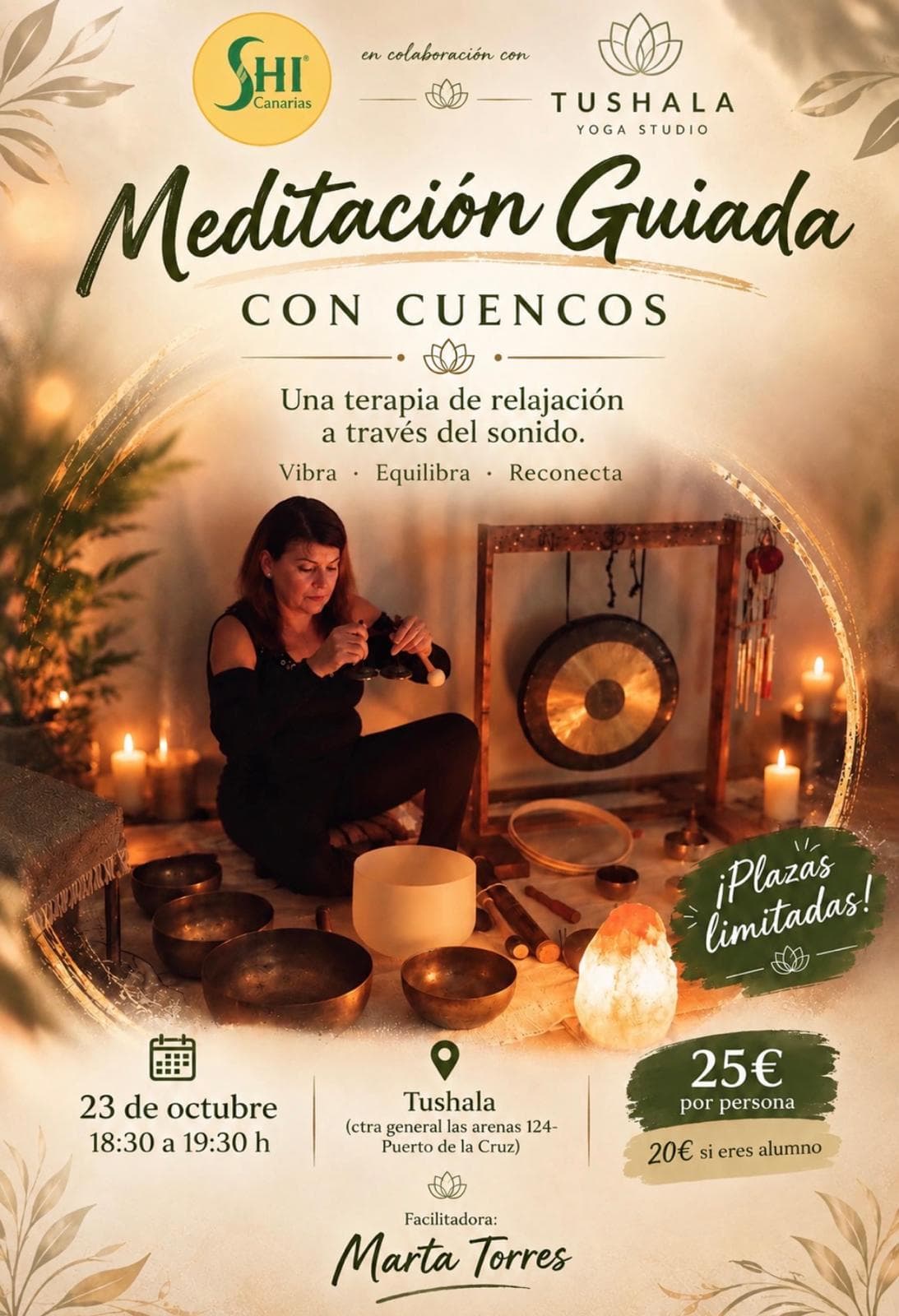 Meditación Guiada Con Cuencos