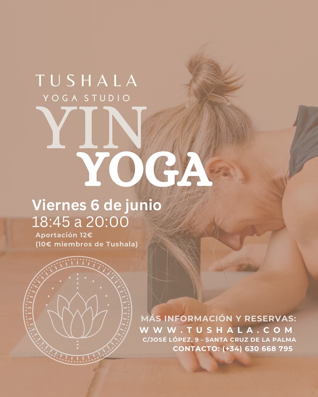 Sesión de Yin Yoga